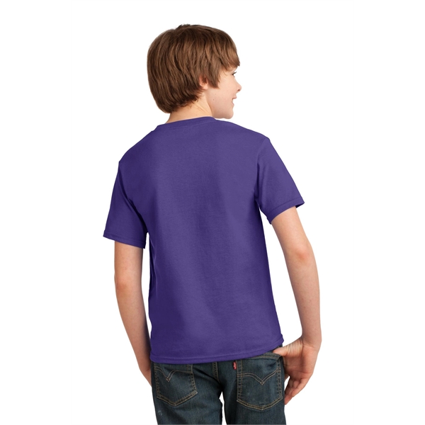 Port & Company Youth Essential Tee. - Port & Company Youth Essential Tee. - Image 61 of 130