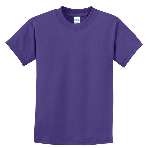 Port & Company Youth Essential Tee. - Port & Company Youth Essential Tee. - Image 63 of 130
