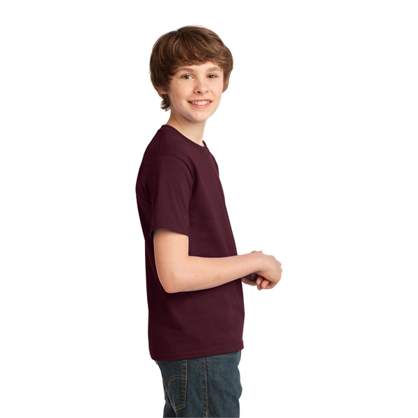 Port & Company Youth Essential Tee. - Port & Company Youth Essential Tee. - Image 65 of 130
