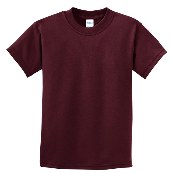 Port & Company Youth Essential Tee. - Port & Company Youth Essential Tee. - Image 66 of 130