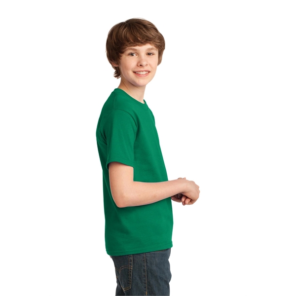 Port & Company Youth Essential Tee. - Port & Company Youth Essential Tee. - Image 69 of 130