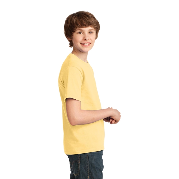 Port & Company Youth Essential Tee. - Port & Company Youth Essential Tee. - Image 73 of 130