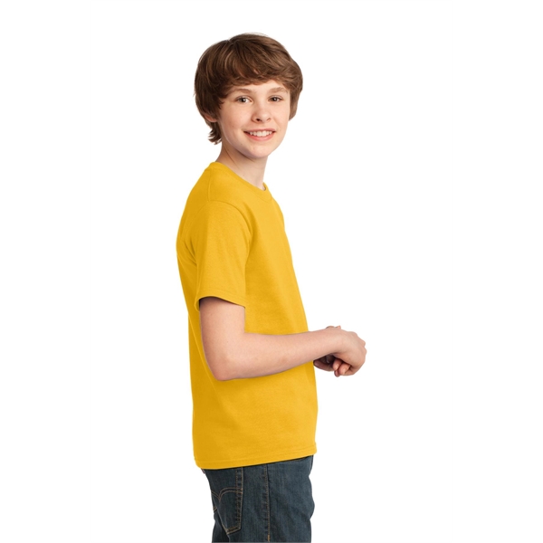 Port & Company Youth Essential Tee. - Port & Company Youth Essential Tee. - Image 78 of 130