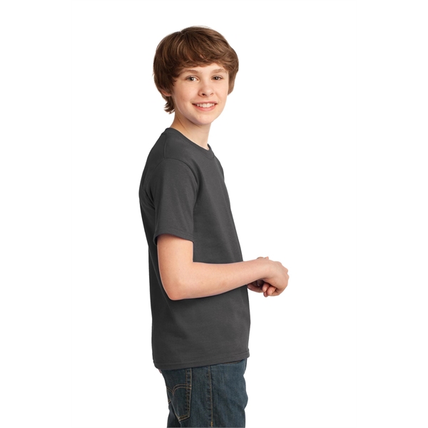 Port & Company Youth Essential Tee. - Port & Company Youth Essential Tee. - Image 82 of 130