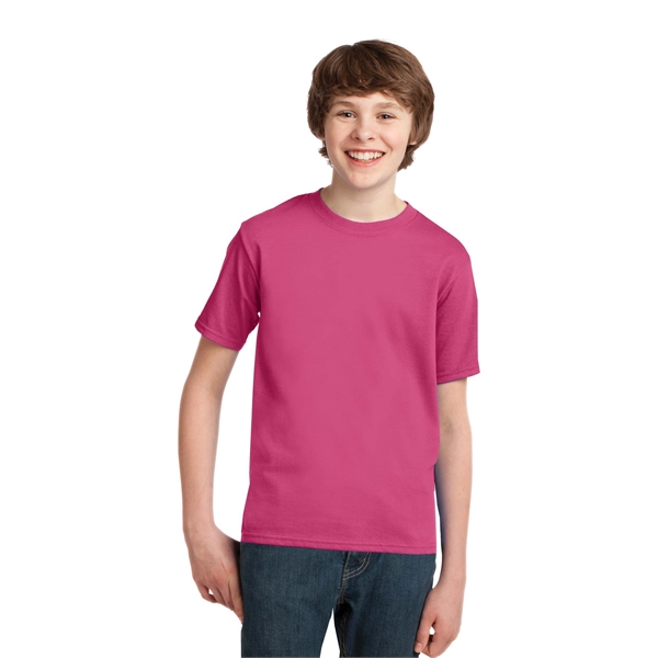 Port & Company Youth Essential Tee. - Port & Company Youth Essential Tee. - Image 108 of 130