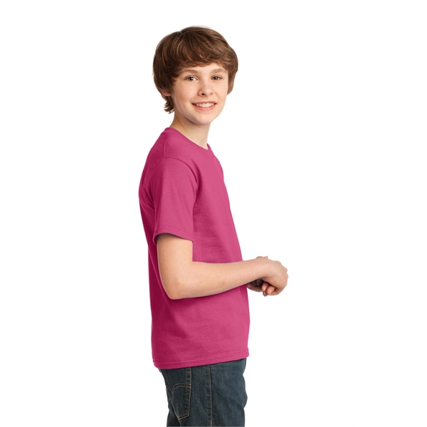 Port & Company Youth Essential Tee. - Port & Company Youth Essential Tee. - Image 86 of 130