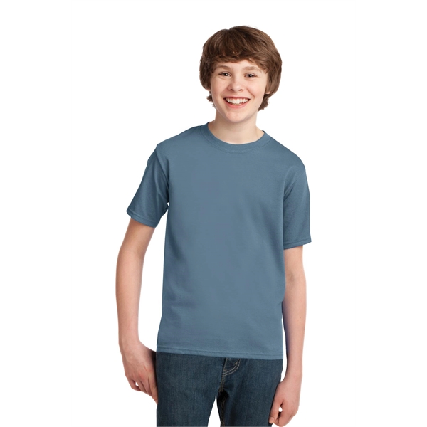 Port & Company Youth Essential Tee. - Port & Company Youth Essential Tee. - Image 109 of 130