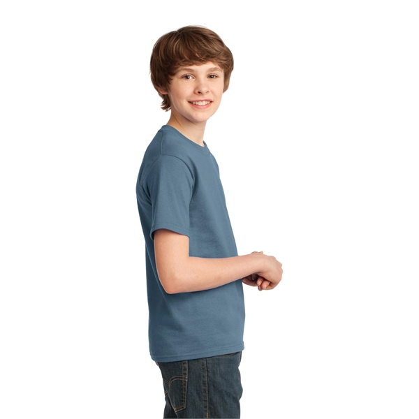 Port & Company Youth Essential Tee. - Port & Company Youth Essential Tee. - Image 90 of 130