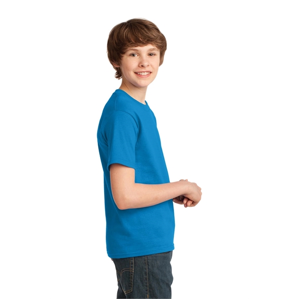 Port & Company Youth Essential Tee. - Port & Company Youth Essential Tee. - Image 118 of 130