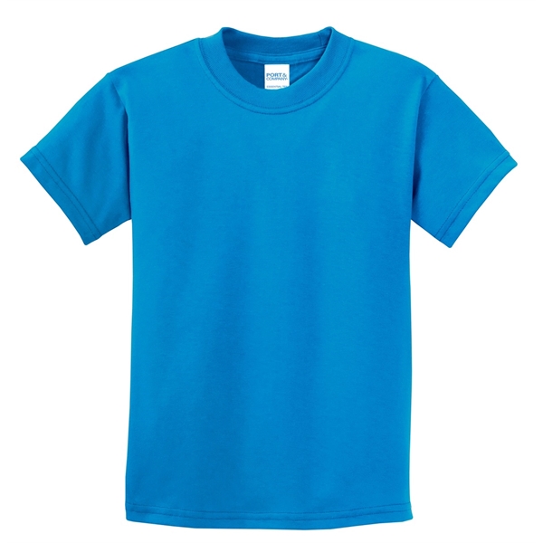 Port & Company Youth Essential Tee. - Port & Company Youth Essential Tee. - Image 114 of 130