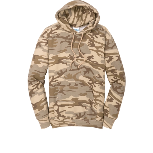 Port & Company Core Fleece Camo Pullover Hooded Sweatshirt. - Port & Company Core Fleece Camo Pullover Hooded Sweatshirt. - Image 0 of 38