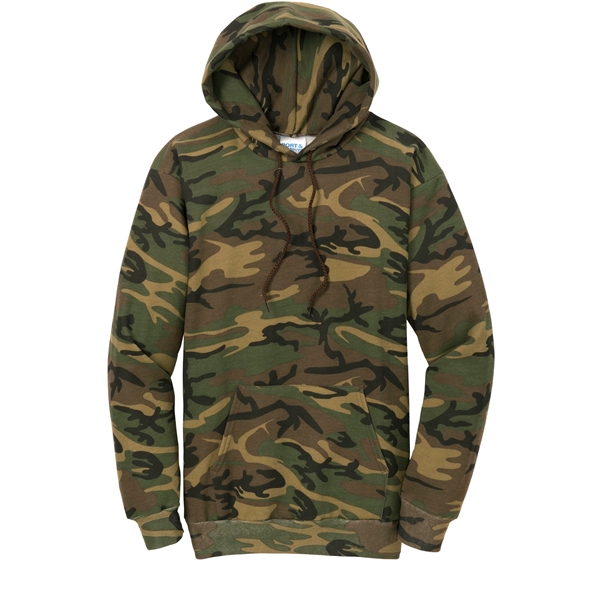 Port & Company Core Fleece Camo Pullover Hooded Sweatshirt. - Port & Company Core Fleece Camo Pullover Hooded Sweatshirt. - Image 11 of 38