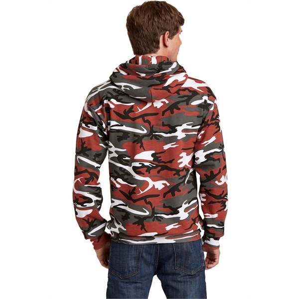 Port & Company Core Fleece Camo Pullover Hooded Sweatshirt. - Port & Company Core Fleece Camo Pullover Hooded Sweatshirt. - Image 27 of 38