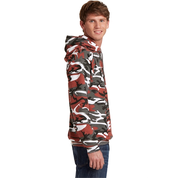 Port & Company Core Fleece Camo Pullover Hooded Sweatshirt. - Port & Company Core Fleece Camo Pullover Hooded Sweatshirt. - Image 28 of 38