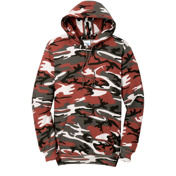 Port & Company Core Fleece Camo Pullover Hooded Sweatshirt. - Port & Company Core Fleece Camo Pullover Hooded Sweatshirt. - Image 29 of 38