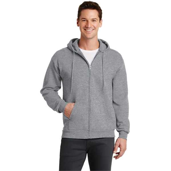 Port & Company - Core Fleece Full-Zip Hooded Sweatshirt. - Port & Company - Core Fleece Full-Zip Hooded Sweatshirt. - Image 105 of 141