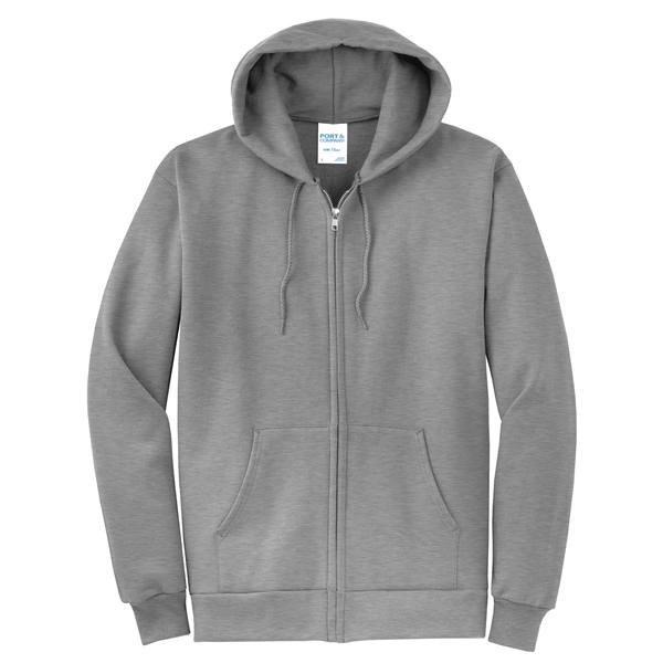 Port & Company - Core Fleece Full-Zip Hooded Sweatshirt. - Port & Company - Core Fleece Full-Zip Hooded Sweatshirt. - Image 1 of 141