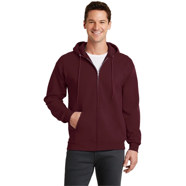 Port & Company - Core Fleece Full-Zip Hooded Sweatshirt. - Port & Company - Core Fleece Full-Zip Hooded Sweatshirt. - Image 108 of 141