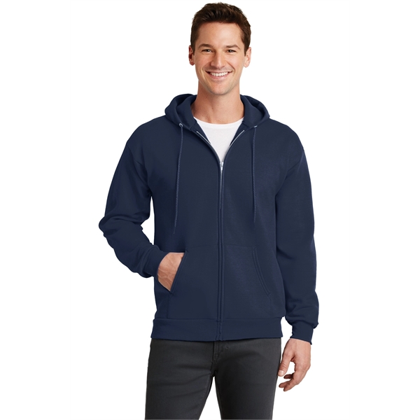 Port & Company - Core Fleece Full-Zip Hooded Sweatshirt. - Port & Company - Core Fleece Full-Zip Hooded Sweatshirt. - Image 109 of 141