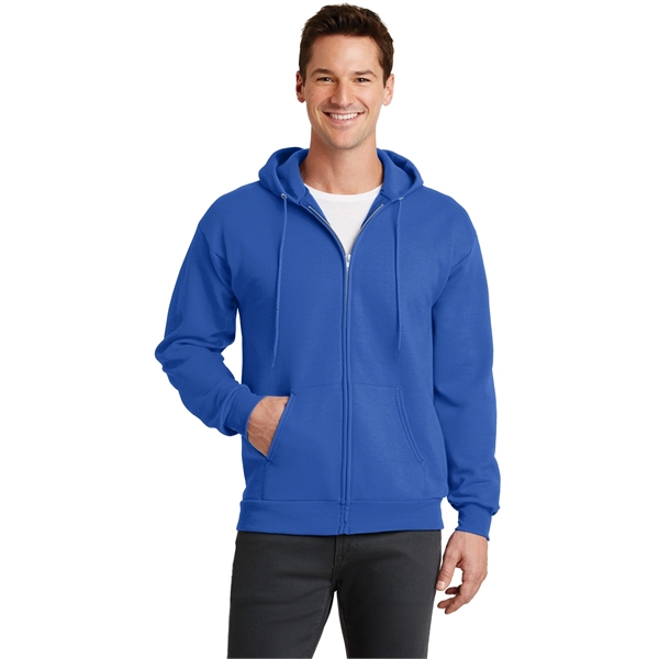 Port & Company - Core Fleece Full-Zip Hooded Sweatshirt. - Port & Company - Core Fleece Full-Zip Hooded Sweatshirt. - Image 118 of 141