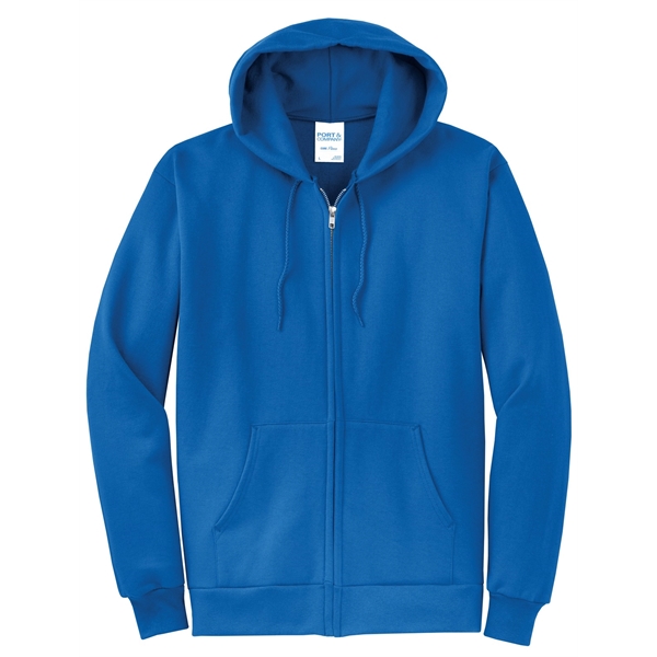 Port & Company - Core Fleece Full-Zip Hooded Sweatshirt. - Port & Company - Core Fleece Full-Zip Hooded Sweatshirt. - Image 25 of 141