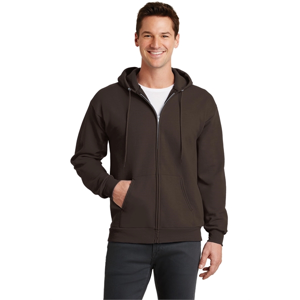 Port & Company - Core Fleece Full-Zip Hooded Sweatshirt. - Port & Company - Core Fleece Full-Zip Hooded Sweatshirt. - Image 136 of 141