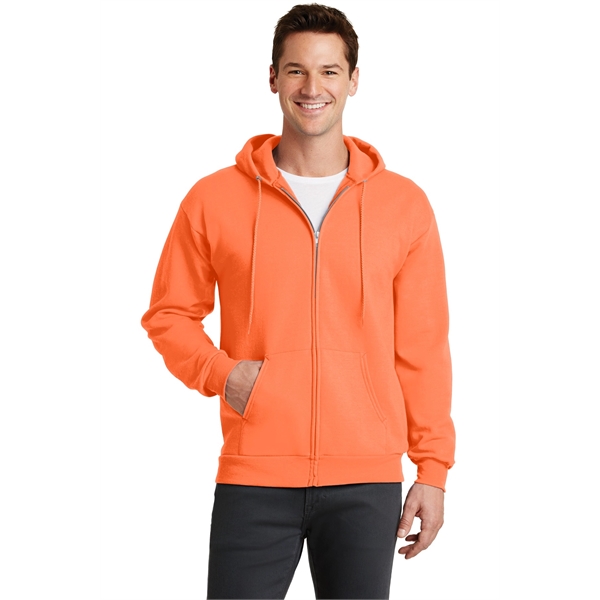 Port & Company - Core Fleece Full-Zip Hooded Sweatshirt. - Port & Company - Core Fleece Full-Zip Hooded Sweatshirt. - Image 126 of 141