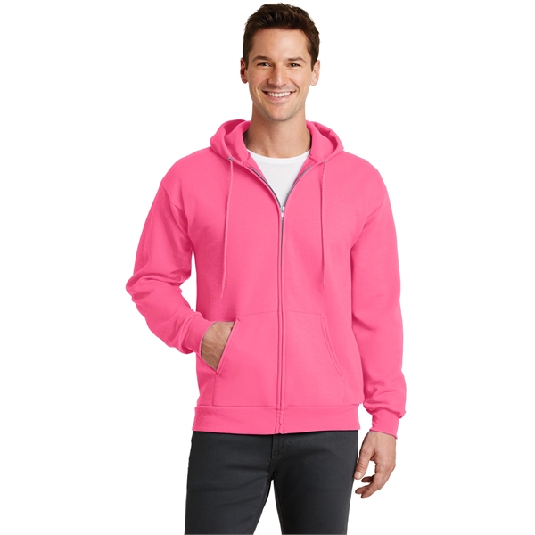 Port & Company - Core Fleece Full-Zip Hooded Sweatshirt. - Port & Company - Core Fleece Full-Zip Hooded Sweatshirt. - Image 127 of 141