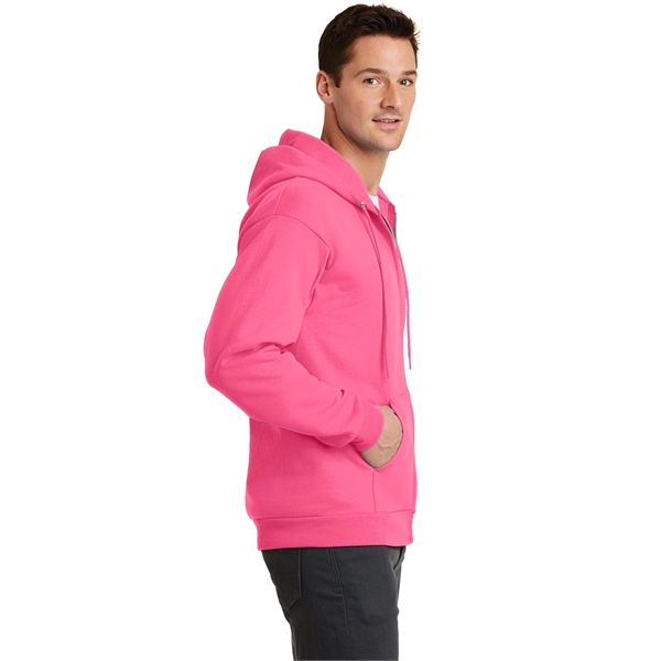 Port & Company - Core Fleece Full-Zip Hooded Sweatshirt. - Port & Company - Core Fleece Full-Zip Hooded Sweatshirt. - Image 76 of 141