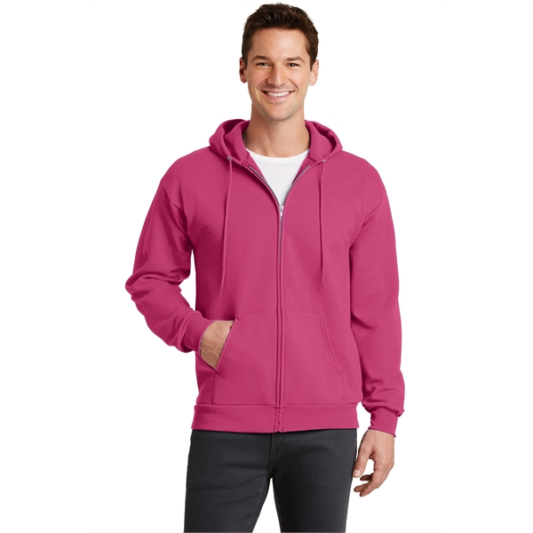 Port & Company - Core Fleece Full-Zip Hooded Sweatshirt. - Port & Company - Core Fleece Full-Zip Hooded Sweatshirt. - Image 129 of 141