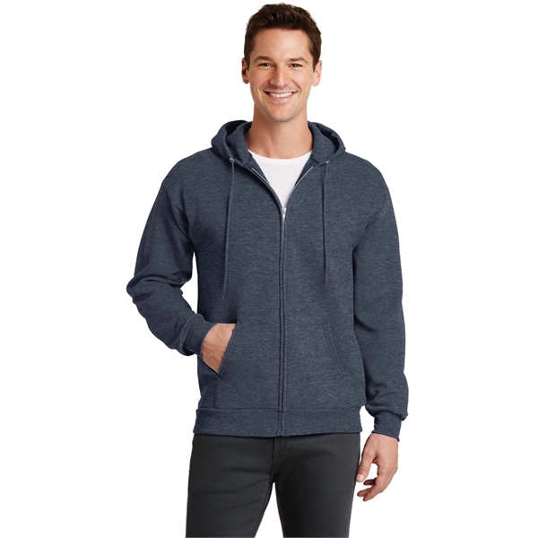 Port & Company - Core Fleece Full-Zip Hooded Sweatshirt. - Port & Company - Core Fleece Full-Zip Hooded Sweatshirt. - Image 131 of 141