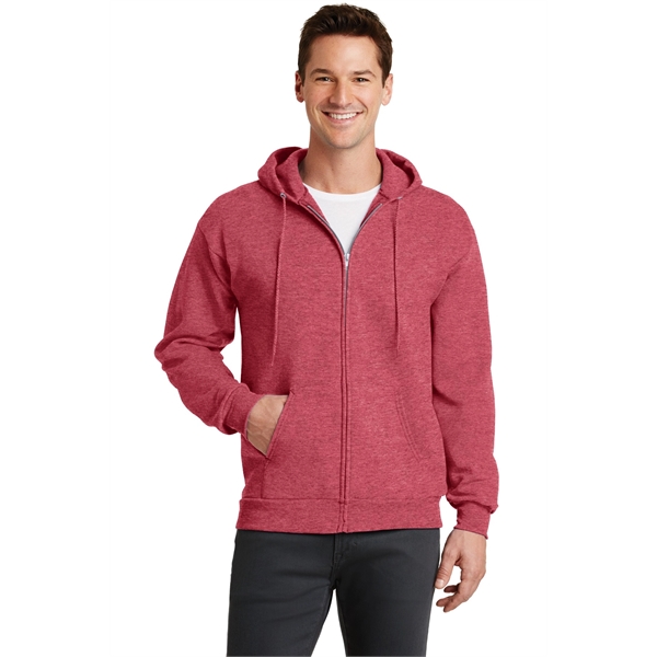 Port & Company - Core Fleece Full-Zip Hooded Sweatshirt. - Port & Company - Core Fleece Full-Zip Hooded Sweatshirt. - Image 132 of 141