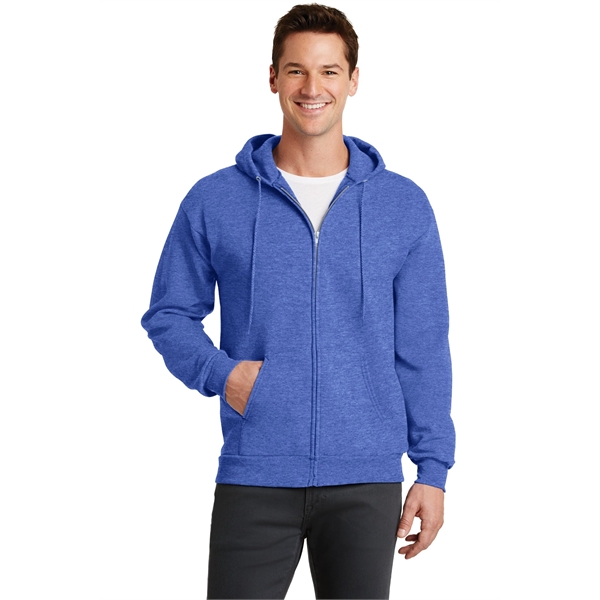 Port & Company - Core Fleece Full-Zip Hooded Sweatshirt. - Port & Company - Core Fleece Full-Zip Hooded Sweatshirt. - Image 133 of 141