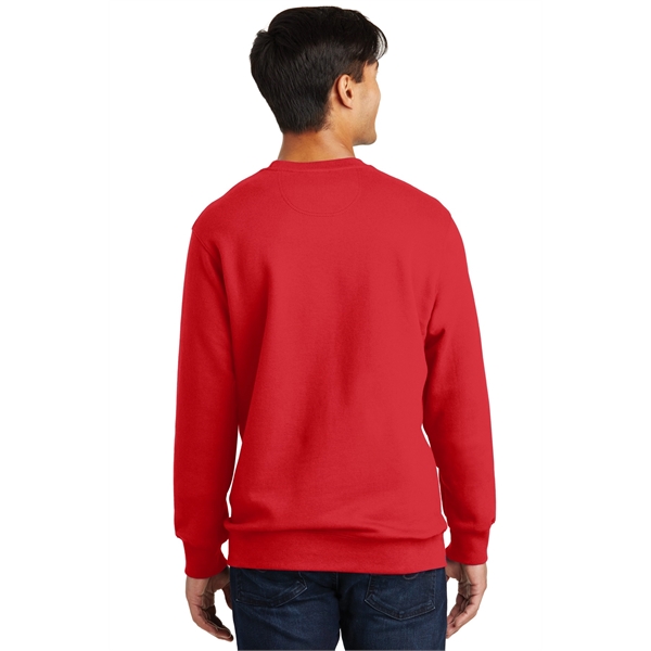 Port & Company Fan Favorite Fleece Crewneck Sweatshirt. - Port & Company Fan Favorite Fleece Crewneck Sweatshirt. - Image 8 of 60