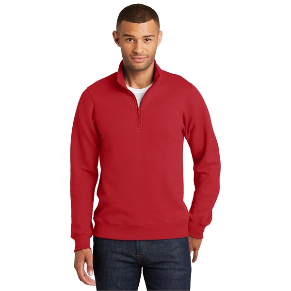 Port & Company Fan Favorite Fleece 1/4-Zip Pullover Sweat... - Port & Company Fan Favorite Fleece 1/4-Zip Pullover Sweat... - Image 2 of 27