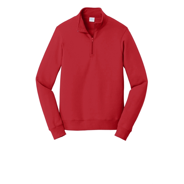 Port & Company Fan Favorite Fleece 1/4-Zip Pullover Sweat... - Port & Company Fan Favorite Fleece 1/4-Zip Pullover Sweat... - Image 8 of 27