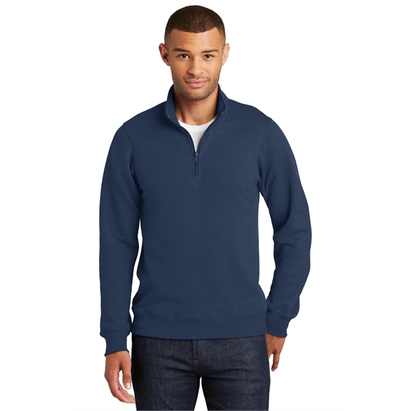 Port & Company Fan Favorite Fleece 1/4-Zip Pullover Sweat... - Port & Company Fan Favorite Fleece 1/4-Zip Pullover Sweat... - Image 4 of 27