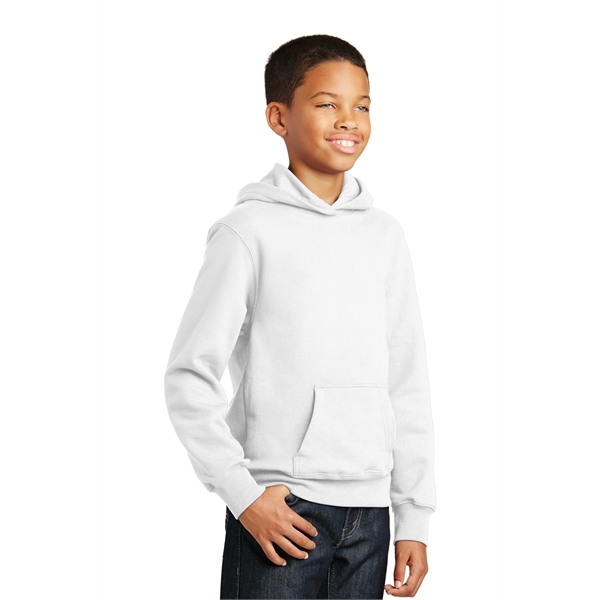 Port & Company Youth Fan Favorite Fleece Pullover Hooded ... - Port & Company Youth Fan Favorite Fleece Pullover Hooded ... - Image 5 of 40