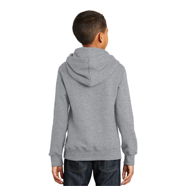 Port & Company Youth Fan Favorite Fleece Pullover Hooded ... - Port & Company Youth Fan Favorite Fleece Pullover Hooded ... - Image 8 of 40