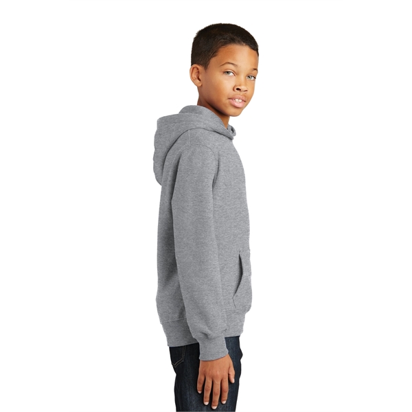 Port & Company Youth Fan Favorite Fleece Pullover Hooded ... - Port & Company Youth Fan Favorite Fleece Pullover Hooded ... - Image 9 of 40