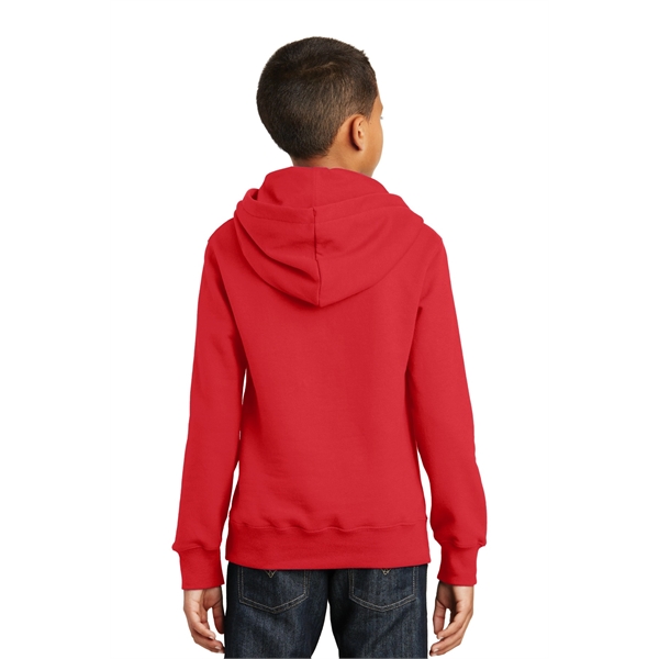 Port & Company Youth Fan Favorite Fleece Pullover Hooded ... - Port & Company Youth Fan Favorite Fleece Pullover Hooded ... - Image 14 of 40