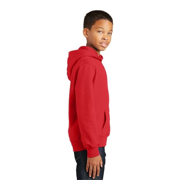 Port & Company Youth Fan Favorite Fleece Pullover Hooded ... - Port & Company Youth Fan Favorite Fleece Pullover Hooded ... - Image 15 of 40