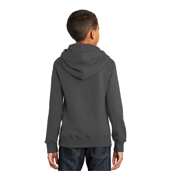 Port & Company Youth Fan Favorite Fleece Pullover Hooded ... - Port & Company Youth Fan Favorite Fleece Pullover Hooded ... - Image 20 of 40