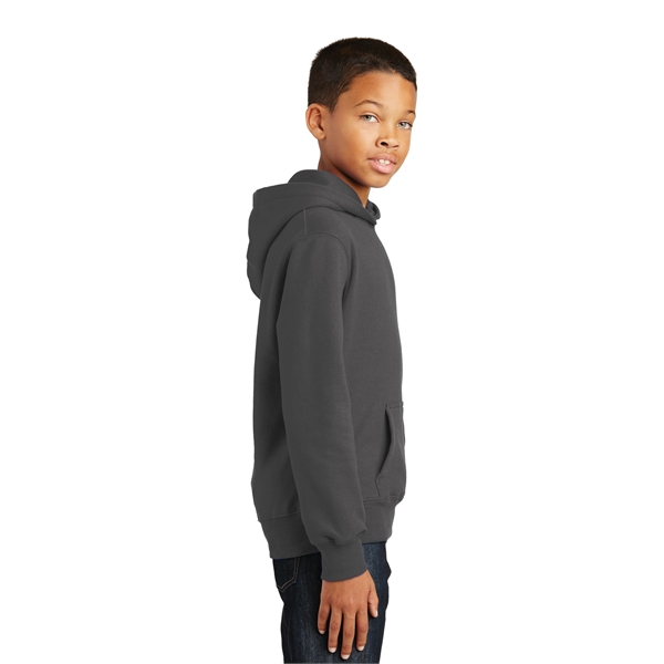 Port & Company Youth Fan Favorite Fleece Pullover Hooded ... - Port & Company Youth Fan Favorite Fleece Pullover Hooded ... - Image 21 of 40