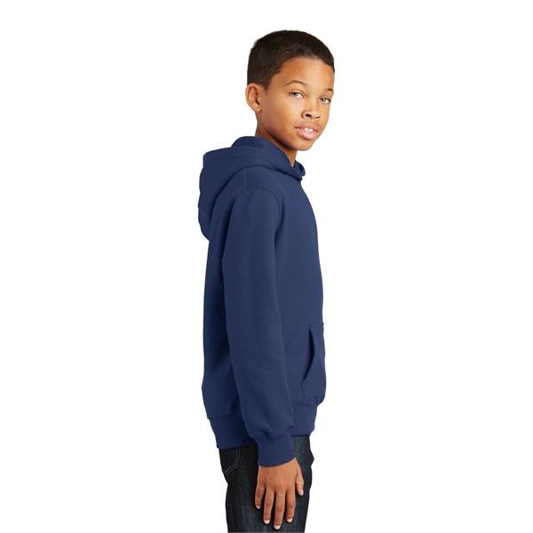 Port & Company Youth Fan Favorite Fleece Pullover Hooded ... - Port & Company Youth Fan Favorite Fleece Pullover Hooded ... - Image 30 of 40