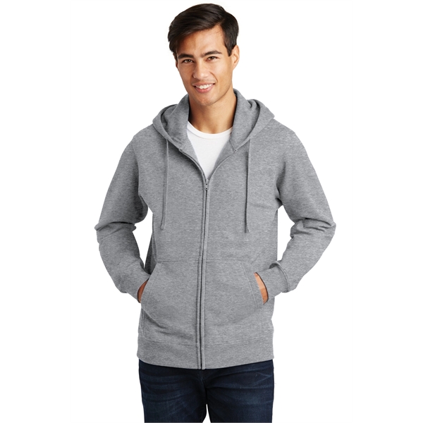 Port & Company Fan Favorite Fleece Full-Zip Hooded Sweats... - Port & Company Fan Favorite Fleece Full-Zip Hooded Sweats... - Image 6 of 60