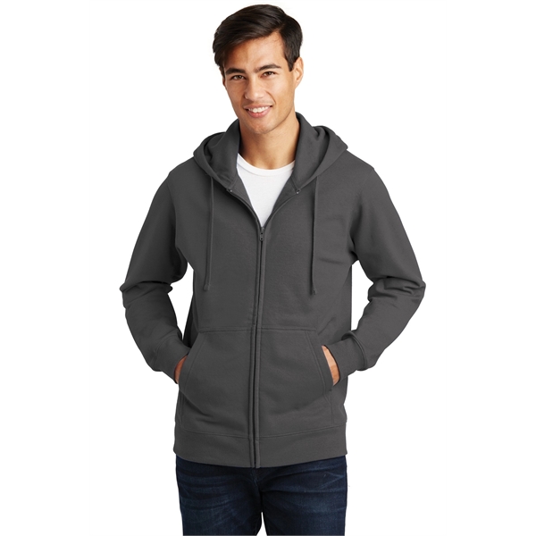 Port & Company Fan Favorite Fleece Full-Zip Hooded Sweats... - Port & Company Fan Favorite Fleece Full-Zip Hooded Sweats... - Image 16 of 60