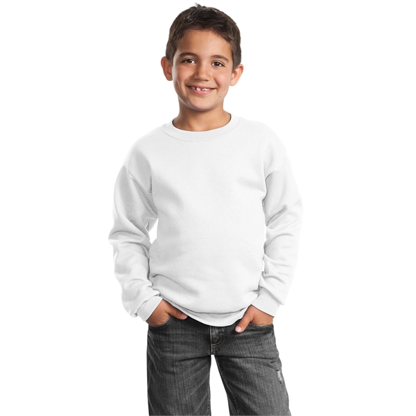 Port & Company - Youth Core Fleece Crewneck Sweatshirt. - Port & Company - Youth Core Fleece Crewneck Sweatshirt. - Image 83 of 109