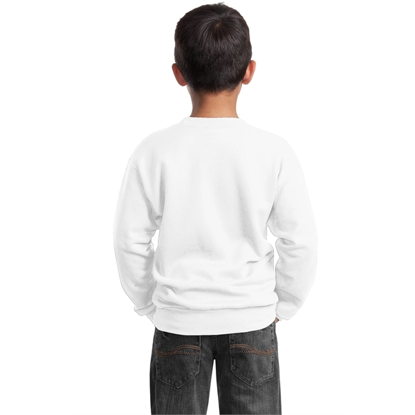 Port & Company - Youth Core Fleece Crewneck Sweatshirt. - Port & Company - Youth Core Fleece Crewneck Sweatshirt. - Image 3 of 109