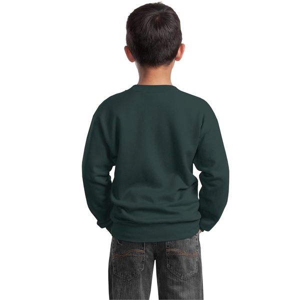 Port & Company - Youth Core Fleece Crewneck Sweatshirt. - Port & Company - Youth Core Fleece Crewneck Sweatshirt. - Image 16 of 109